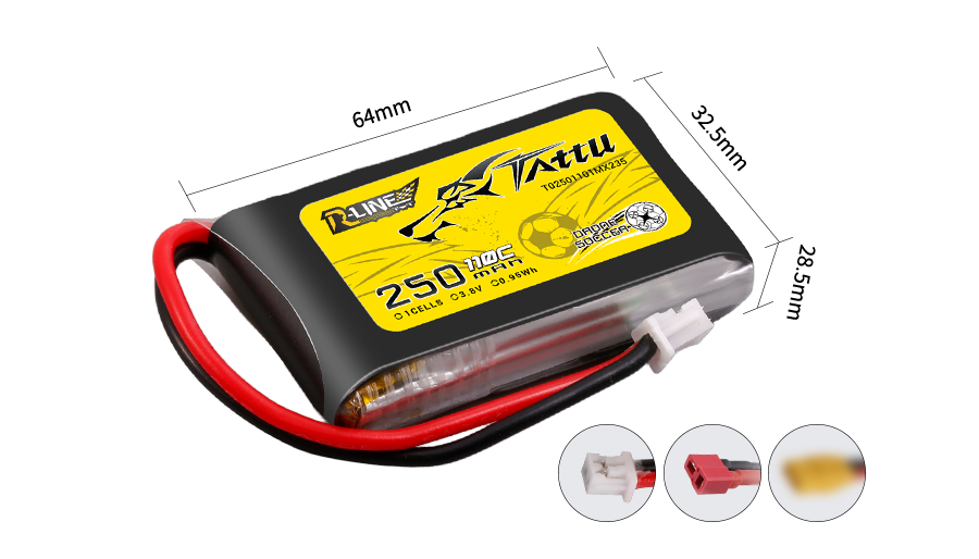 Tattu 無人機(jī)足球?qū)S秒姵?00系列