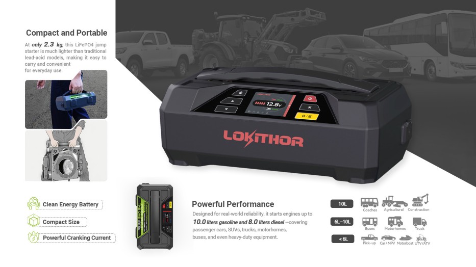 Lokithor JTC4250應(yīng)急啟動(dòng)電源